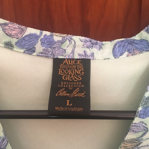 Alice in Wonderland maxi dress - Picture 2 of 7